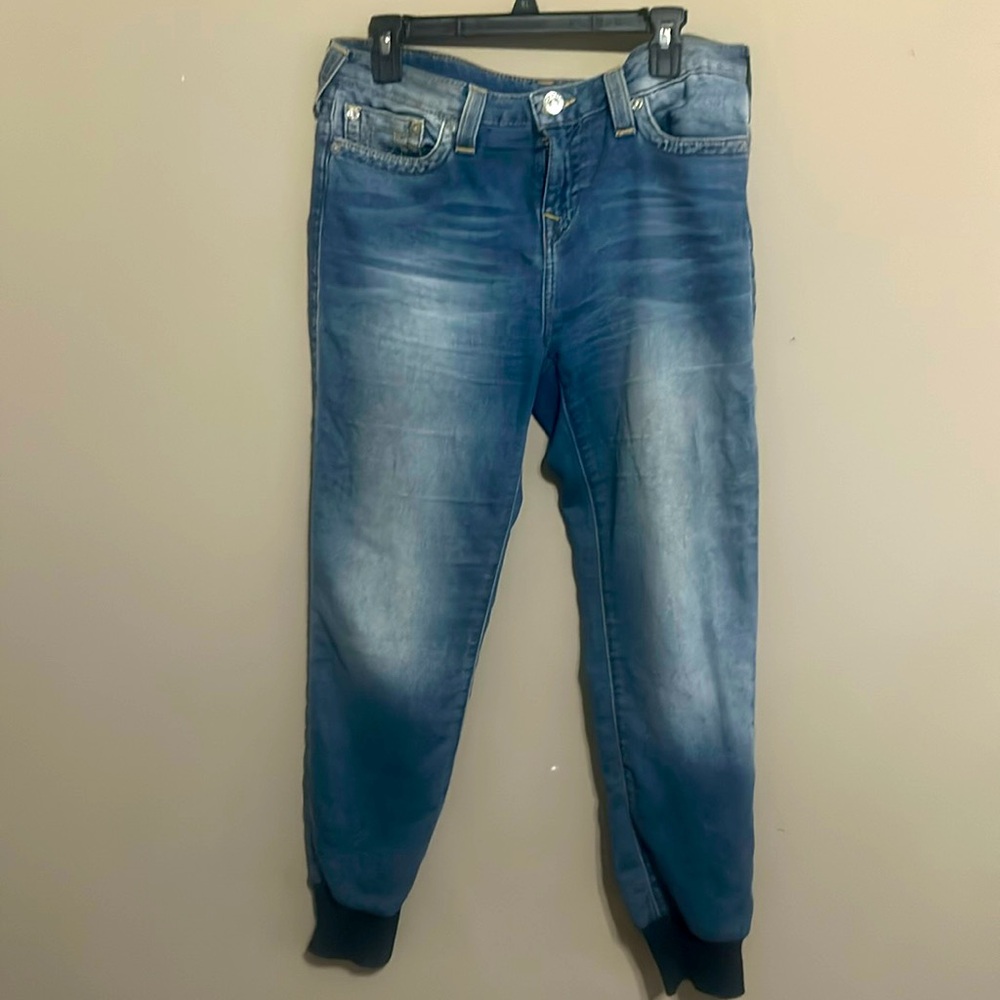 True religion jogger jeans only wear once